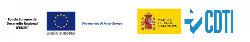Logos FEDER + CDTI