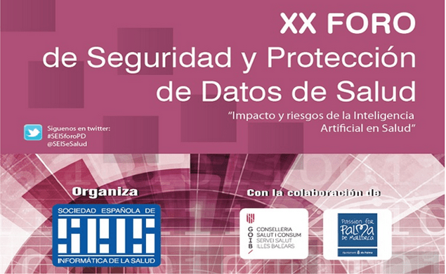 SEIS - XX Foro de Seguridad y Protección de Datos de Salud 