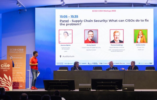 GMV en el IV ECSO CISO MeetUp: un enfoque estratégico para la seguridad en la cadena de suministro